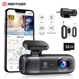 Dash Cam 4K Front and Rear