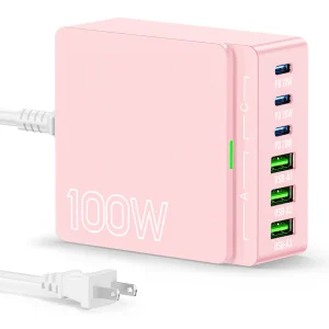 100W 6-Port Quick Charge Hub